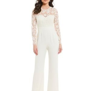 Eliza j white jumpsuit